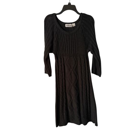 A' Milano Dresses & Skirts - A' Milano Black Women's XL Sweater Dress